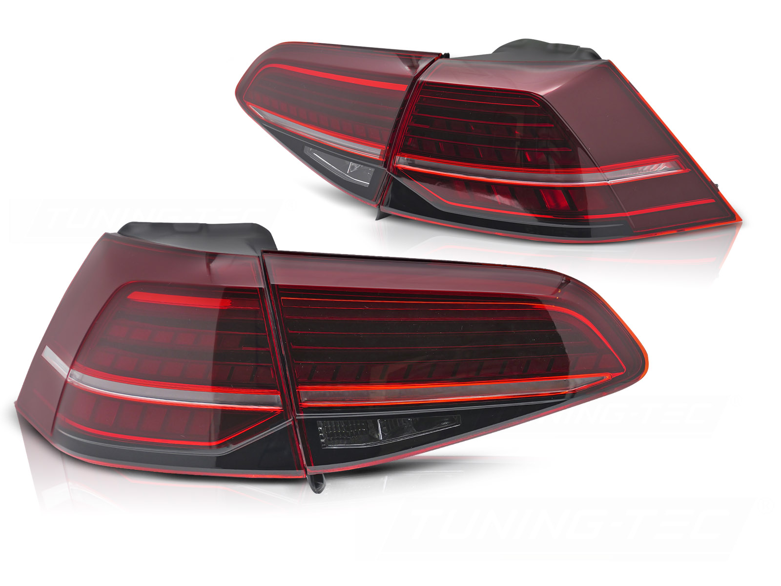 Faros/ Pilotos traseros de LED para VW Volkswagen Golf mk7 VII 2013-2019 rojos con intermitentes dinamicos de LEDs