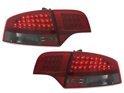 Focos Faros traseros LED Audi A4 B7 Limousine 04-08 red/ahumado