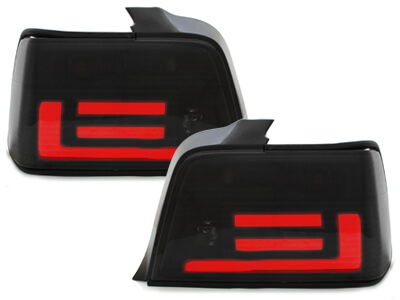 Focos Faros traseros LED BMW E36 Lim. 92-98 rojo/trans