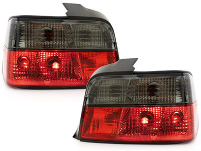 Focos Faros traseros BMW E36 Lim.92-98 rojo/ahumado