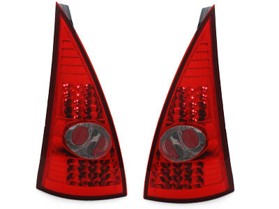 Focos Faros traseros LED Citroen C3 02-05 rojo/cristal