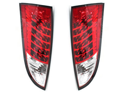 Focos Faros traseros LED Ford Focus 98-04 rojo/cristal