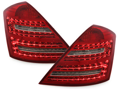 Focos Faros traseros LED Mercedes Benz S W221 Limousine rojo/cri