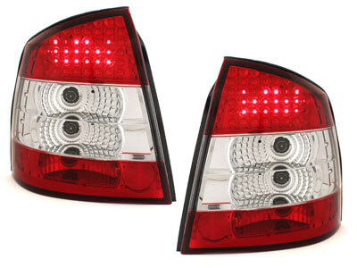 Focos Faros traseros LED Opel Astra G Lim./hatchback98-04 rojo/c