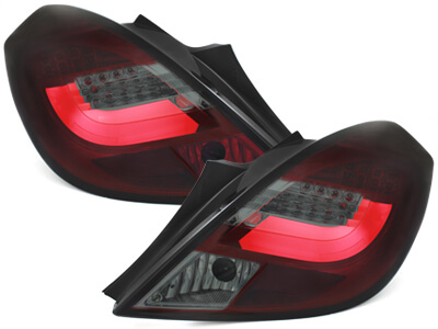Focos Faros traseros LED Opel Corsa D 06-10 5P negro