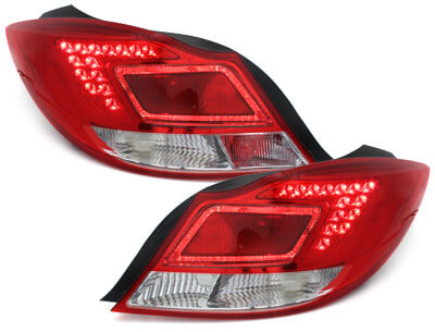 Focos Faros traseros LED Opel Insignia 11.08+ rojo/cistal