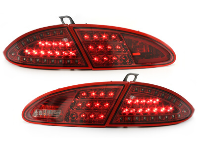LITEC Focos Faros traseros LED Seat Leon 05-09 1P rojo