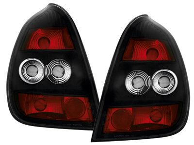 Focos Faros traseros Toyota Corolla E11 97-00 3p negro
