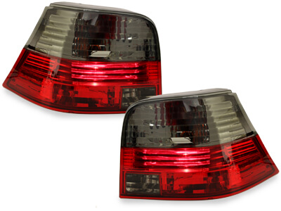 Focos Faros traseros VW Golf IV 97-04 rojo/ahumado