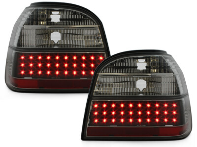Focos Faros traseros LED VW Golf III 91-98 negro