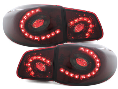 Focos Faros traseros LED VW Tiguan 07+ rojo/ahumado