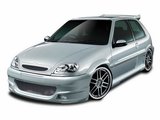 Taloneras + extension aletas Citroen Saxo Kit Phazer P&A Tuning