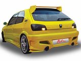 Parachoques trasero salida doble Peugeot 306 kit Phoenix P&A tu