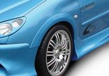 Paso de rueda Delantero izquierdo para Peugeot 206 3/5drs Razor