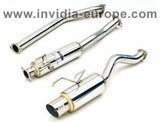 Cat-Back inoxidable inividia para Mazda 323 F 99-