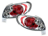 Focos Faros traseros Peugeot 206cc 98-09 cristal