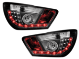 Focos traseros LEDs para Seat Ibiza 6J 08- Negros