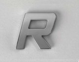 Logo letra R para pegar en el coche
