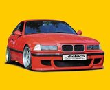 Parachoques delantero BMW E36 look M3 Dietrich