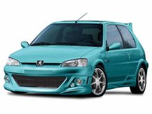 Parachoques delantero Peugeot 106 Kit Phoenix P&A Tuning