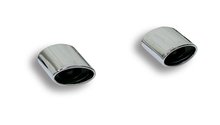 Oval Colas de escape kit R.+L. 145 x 95. SuperSprint para VW TIGUAN 4-Motion 2.0i TFSI (200 Cv)
