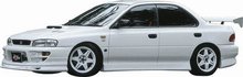 Spoiler Parachoques Delantero Chargespeed para Subaru Impreza GC8 Ver5/6 Type 1