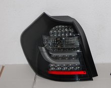 Pilotos traseros carDNA BMW E87 07-11 Negro/Ahumado Intermitentes LED