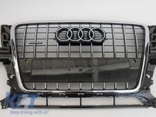 Parrilla Frontal Audi Q5 8R Look S-Line 2008 - 2012 Edicion Negro