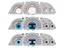 Lamina plasma optico del cuadro de vehiculo-Set para Opel Astra F / Vectra A. Af. 91-98