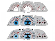 Lamina plasma optico del cuadro de vehiculo-Set para Opel Calibra Af. 1990-1997