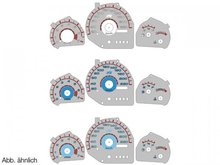 Lamina plasma optico del cuadro de vehiculo-Set para Peugeot 206 (Gasolina o termoestato de acei