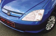 Pestañas faros delanteros para Honda Civic 3/5dr 01