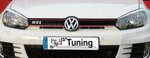 Pestañas de focos delanteros para VW Golf VI 10/08-
