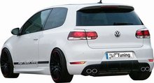 Spoiler Parachoques trasero para VW Golf VI GTi 10/08- N-Race