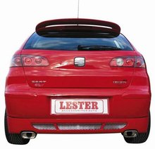 Spoiler Parachoques Trasero Lester para Seat Ibiza 02- doble salida escape