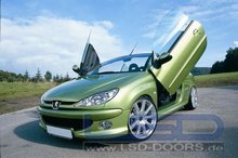 Kit puertas verticales LSD Doors para Peugeot 206