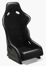 Asiento deportivo Baquet Tipo BS1 negro PVC Leath