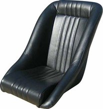 Asiento deportivo Baquet Tipo Classic negro PVC