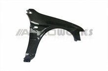 Aletas delanteras en carbono para Mitsubishi Lancer EVO 8 02-