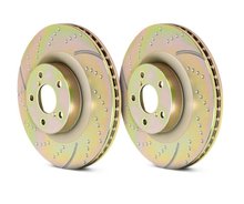 Discos de freno deportivos EBC GD delanteros rayados CADILLAC STS 4.6 (Brembo) Año 2005-2010