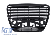 Parrilla Frontal Audi A6 4F (2004-2010) Negro