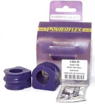 kit SilentBlock POWERFLEX barra estabilizadora delantera 20 mm AUDI TT MK1 Typ 8N 2WD (1999-2006