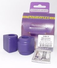 kit SilentBlock POWERFLEX barra estabilizadora delantera 14 mm BMW E28 Serie 5 - E24 Serie 6