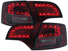LITEC Focos Faros traseros LED Audi A4 Avant B7 04-08 rojo/ahum