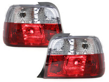 Focos Faros traseros BMW E36 Compact 92-98 rojo/cristal