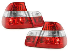 Focos Faros traseros BMW E46 Lim. 98-01 rojo/cristal 4 piezas