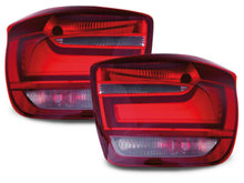 Focos Faros traseros LED BMW Serie 1 F20 2011 + rojos / cristal