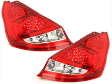 Focos Faros traseros LED Ford Fiesta MK 7 08-12 rojo/cristal