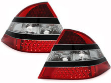 Focos Faros traseros LED Mercedes Benz W220 clase S negro/rojo/c