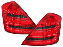 Focos Faros traseros LED Mercedes Benz S W221 Limousine rojo/ahu